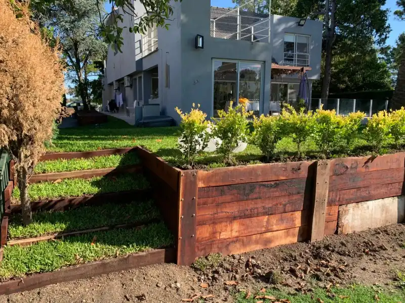 Tablestacadas en quebracho 6